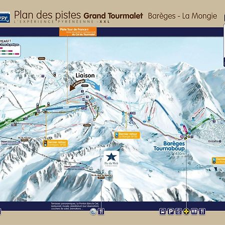 Apartamento Studio au pied des pistes de La Mongie Bagnères-de-Bigorre Exterior foto